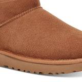 Ugg Classic Ultra Mini Booties for Women - Size 8 in Chestnut Brown
