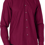 Calvin Klein Men's Slim Fit Non Iron Stain Shield Solid Dress Shirt Red Size 17X32X33