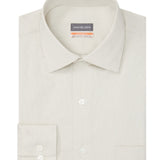 Van Heusen Men's Stain Shield Regular Fit Dress Shirt Brown Size 15X32X33