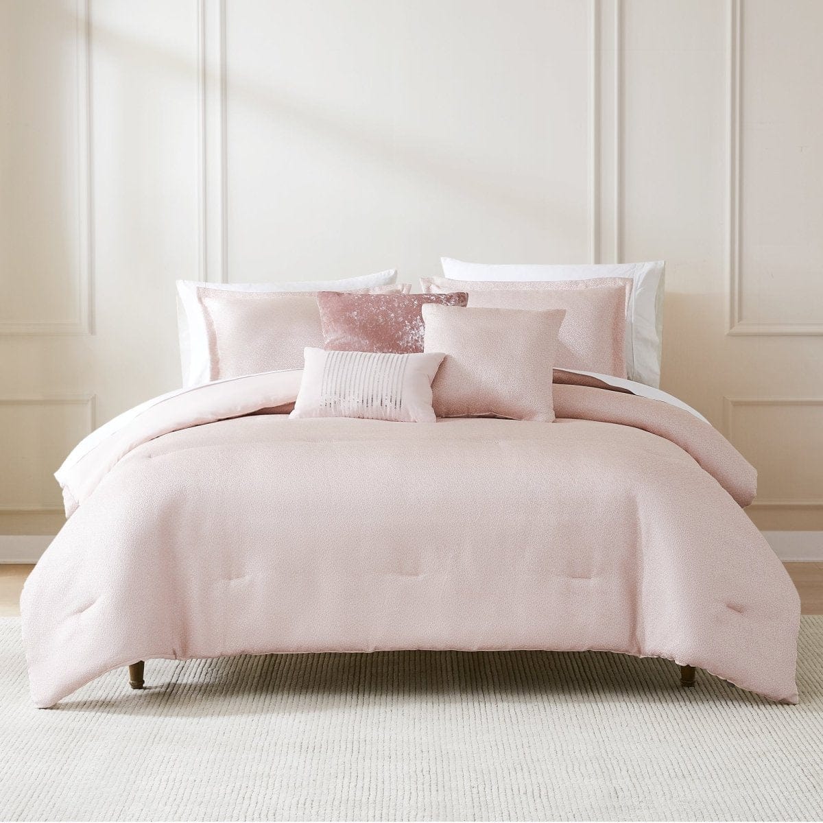 Raindrop Glam 6-piece Comforter Set