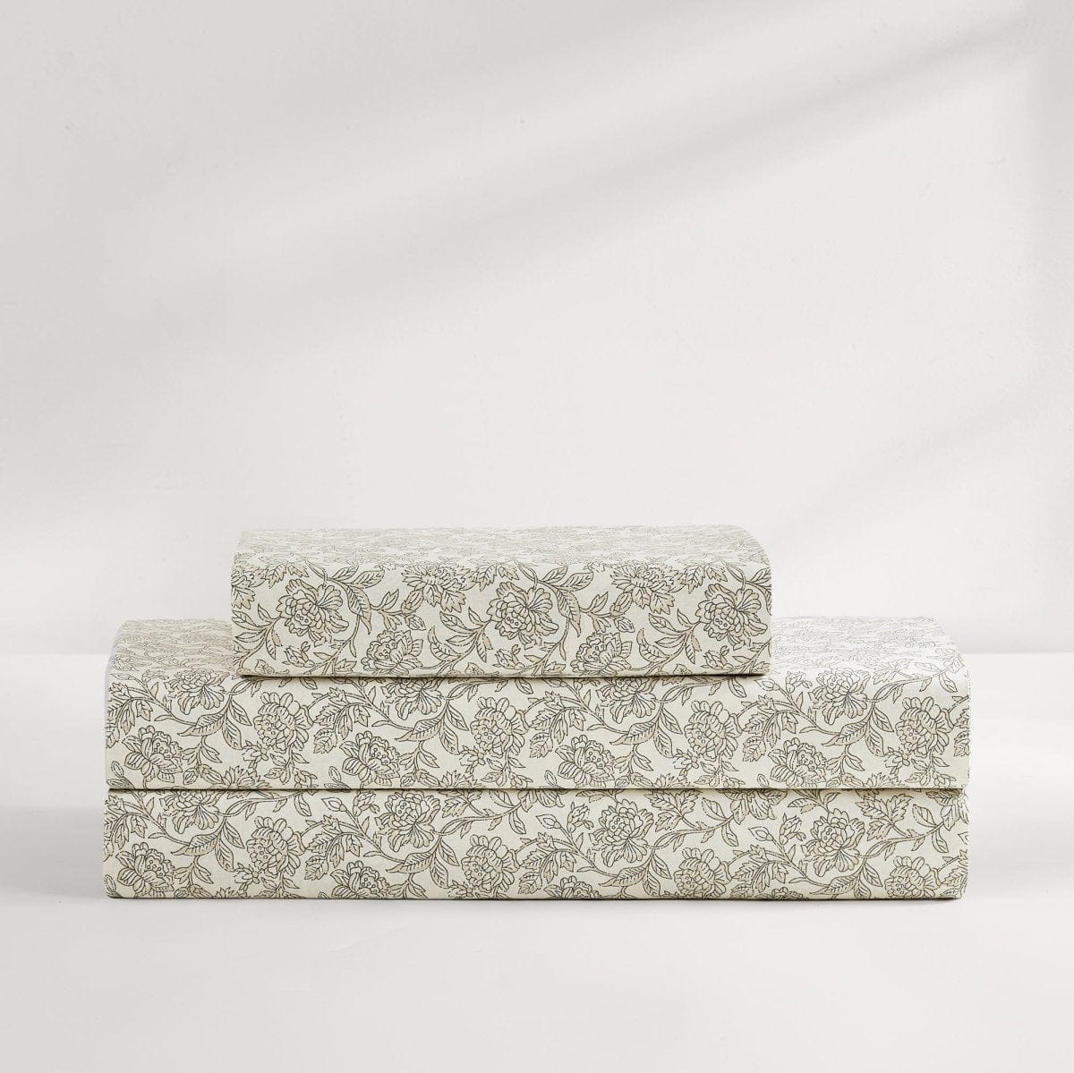 Zara Floral Block Cotton Sheet Set