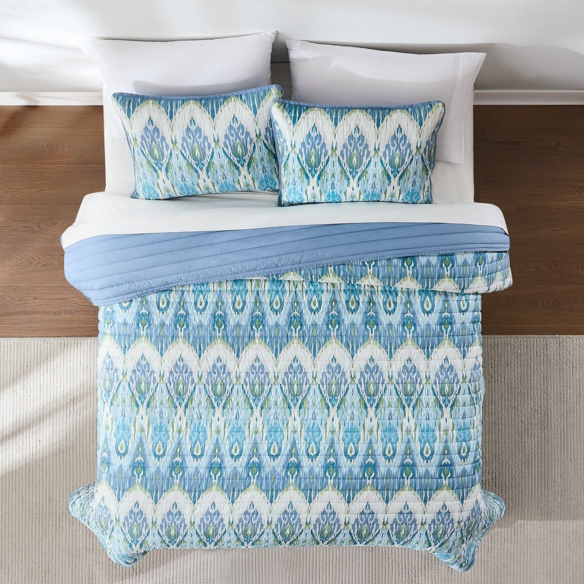 Ikat Drops Quilt Set