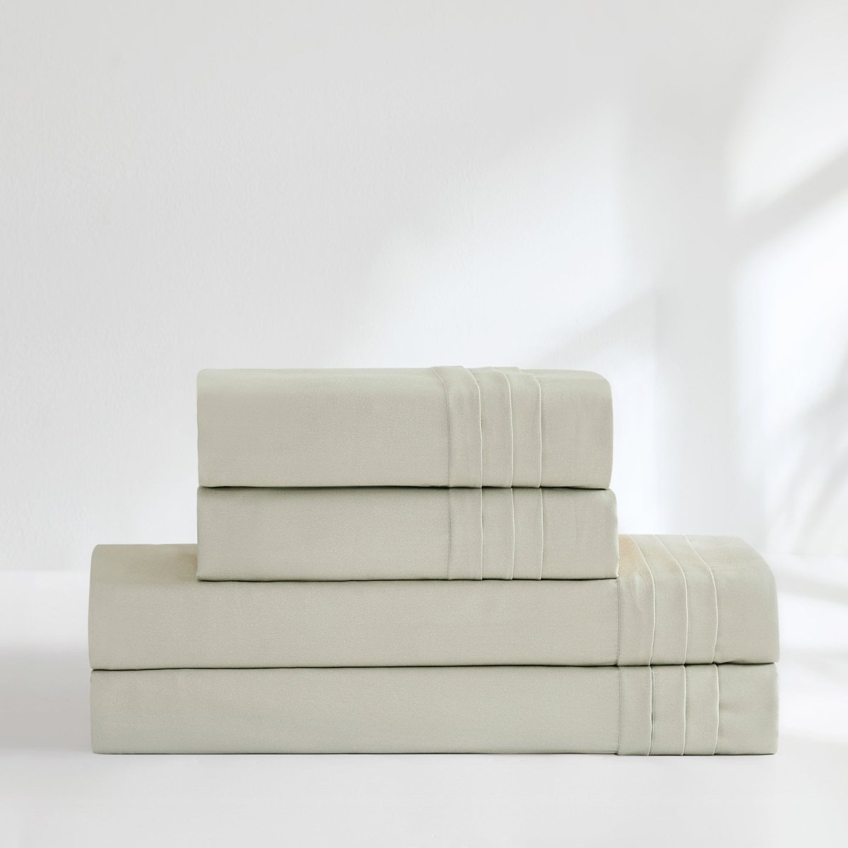 Pleat Cotton Sheet Set