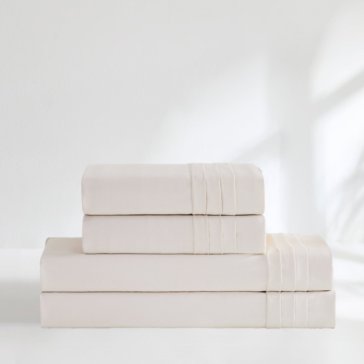Pleat Cotton Sheet Set