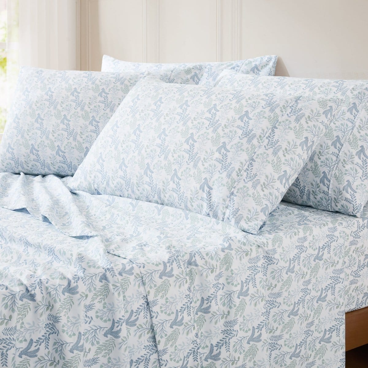 Botanical Leaf And Floral Sheet Set
