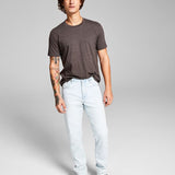 And Now This Men's Basic T-Shirt Gray Size X-Large