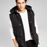 And Now This Men's Lightweight Puffer Vest Black Size XX-Large