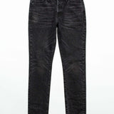 Earnest Sewn Men's Bryan Slouchy Slim Denim Jeans Black