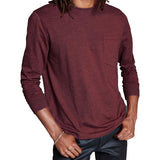 And Now This Men's Pocket Long Sleeve T-Shirt Red