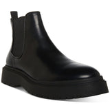 Steve Madden Men's Goring Comfort Aillem Round Toe Wedge Boots Black