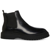 Steve Madden Men's Goring Comfort Aillem Round Toe Wedge Boots Black