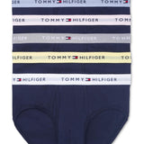 Tommy Hilfiger Men's 6 Pk Classic Cotton Briefs Blue Size X-Large