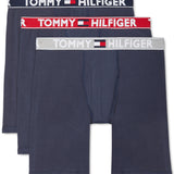 Tommy Hilfiger Men's 3 Pk Comfort Evolve Boxer Briefs Blue Size Large