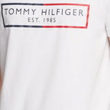 Tommy Hilfiger Men's Modern Essentials Logo Graphic T Shirt White Size Large