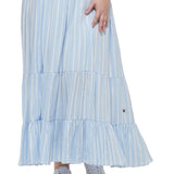 Tommy Hilfiger Women's Smocked Tank Dress Blue Size 2X