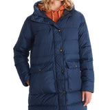 Marmot Women's Strollbridge Down Parka Jacket Blue Size Large