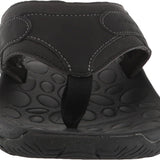 Rockport Men's Hayes Thong Sandals Black Size 11.5 M