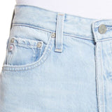 Women's Ag Knoxx Ripped High Waist Boyfriend Jeans Size 30 - Blue Blue Size 30 ---