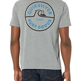 Quiksilver Men's Shape Up Mod T-shirt Gray Size Medium