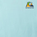 Quiksilver Men's River Bend Graphic Tee Blue Size Large