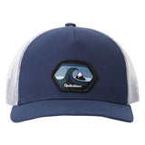 Quiksilver Men's Smooth Thinking Trucker Hat Blue Size Regular