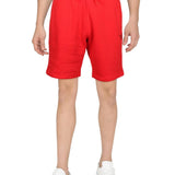 Reebok Men's Identity Regular Fit Logo Print Sweat Shorts Red Size Medium