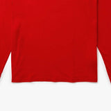 Lacoste Men's Long Sleeve Lounge T-Shirt Red Size Medium