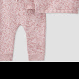 Carter's Just One You®️ Baby Girls' 3pc Marled Top & Bottom Set - Pink 3M