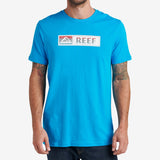 Reef Men's Lucis Graphic T-shirt Blue Size X-Large