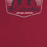 Columbia Men's Fade Graphic T shirt Red Size Medium