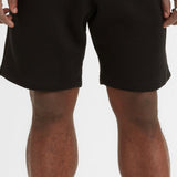 Levi's Men's Seasonal Relaxed Fit Elastic Waistband Sweatshorts Black Size XX-Large