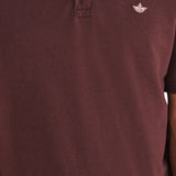 Dockers Men's Icon Slim Fit Embroidered Logo Polo Shirt Red Size XX-Large