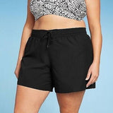 Kona Sol Women's Board Swim Shorts Black Size 3X