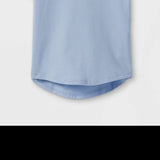 Cat & Jack Toddler Girls' Solid Knit Short Sleeve T-Shirt Light Blue 12M