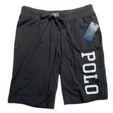 Ralph Lauren Men's Logo Pajama Shorts Black Size Medium