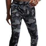 Champion Men's Urban Pursuits Camo Pattern Fleece Drawstring Sweatpants Gray Size X-Large