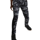 Champion Men's Urban Pursuits Camo Pattern Fleece Drawstring Sweatpants Gray Size X-Large