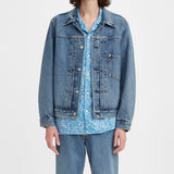 Levi's Men's Type I Relaxed Fit Denim Trucker Jacket Blue