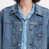 Levi's Men's Type I Relaxed Fit Denim Trucker Jacket Blue