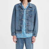 Levi's Men's Type I Relaxed Fit Denim Trucker Jacket Blue