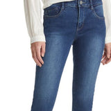 Wit & Wisdom 'Ab'solution Skinny Jeans, Mid Blue Vintage, Size 0