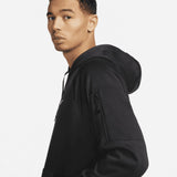 Nike Therma-FIT Pullover Hoodie in Black/White Size XXL