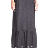Michael Kors Women's Mini-Studded Maxi Dress Black Size X-Small