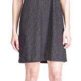 Michael Kors Women's Metallic Dot T-Shirt Dress Black Size Petite Medium