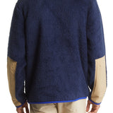 Ralph Lauren Men's High Pile Fleece Zip Up Jacket Blue Size XX-Large