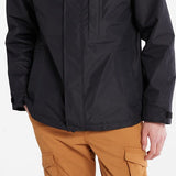 Timberland Men's Benton 3in 1 Waterproof Jacket Black Size Large