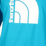 The North Face Men's Coordinates Crewneck Logo Shirt Blue Size Small