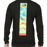 The North Face Men's Long Sleeve Cotton Graphic Tee Black Size Small