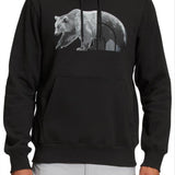 The North Face Men's Bear Logo Hoodie Sweatshirt Black Size XX-Large