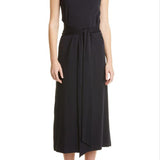Vince Women's Coastal Belted Square Neck Midi Dress Size XX-Small